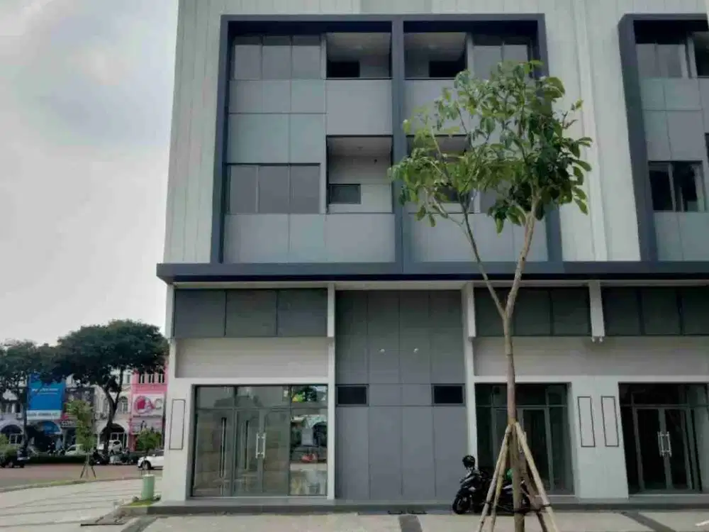 Ruko Gandeng 2 Fasad Hudson Loft Gading Serpong 3 Lantai – 950JT/Tahun