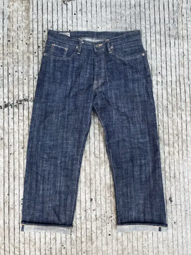 Jual denim selvedge bluestatesdenim raw jeans
