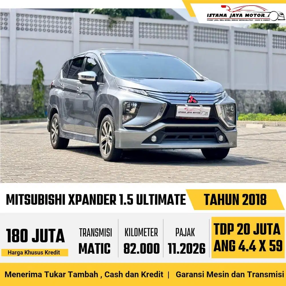UNIT SIAP PAKAI !! Mitsubishi Xpander Ultimate 1.5 Automatic 2018