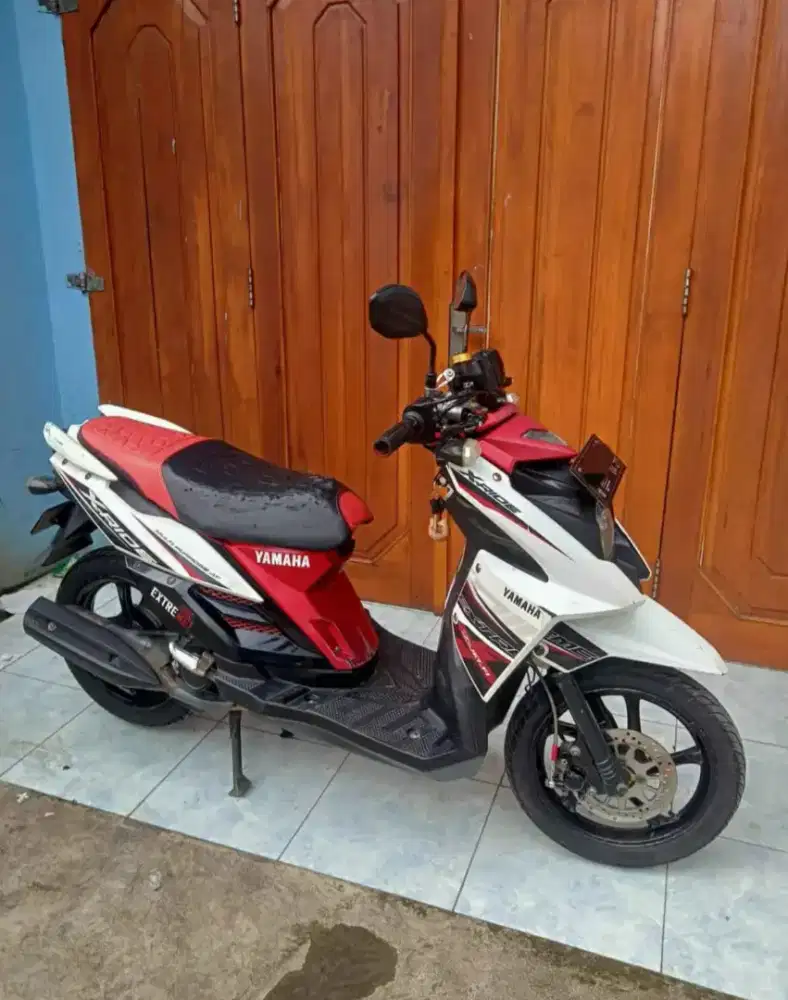 Xride Thn 2017 injeksi surat2 lengkap pajak isi motor pakean pribadi