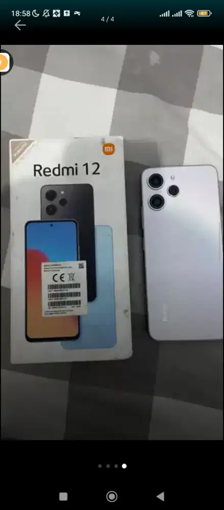 Hp bekas redmi 12