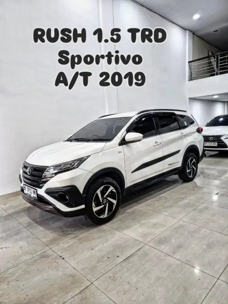RUSH 1.5 TRD Automatic 2019 / 2020 putih toyota sportivo