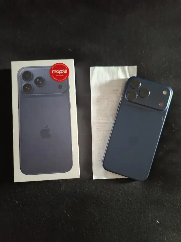 iphone 17 pro max 512GB fullset Garansi on Mulus pakean pribadi