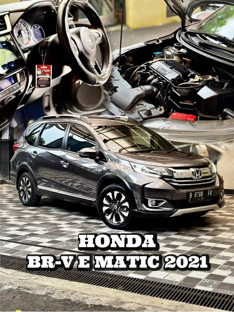 Honda BRV E AT Matic 2021 Facelift Low KM