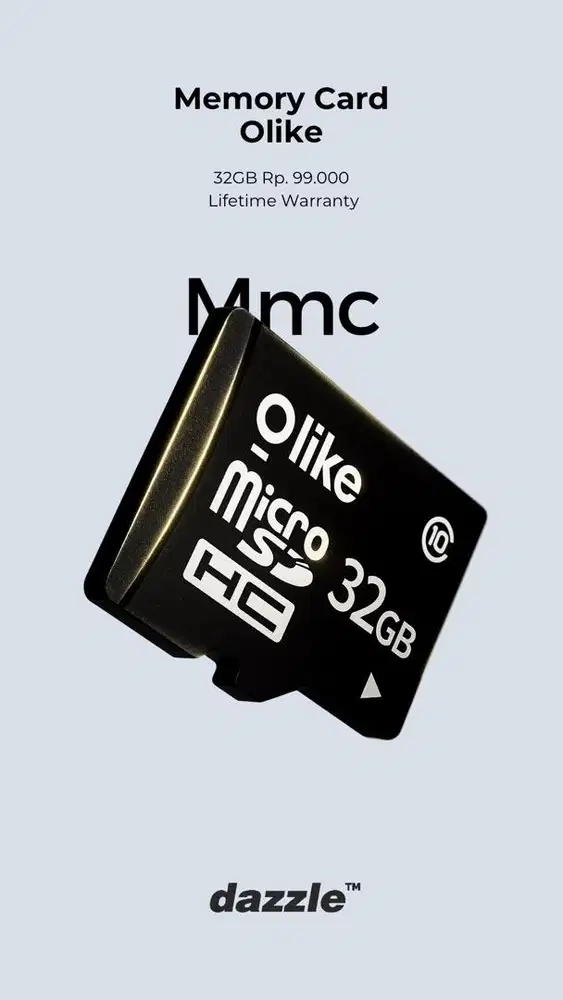 MEMORY CARD OLIKE GARANSI 1 TAHUN