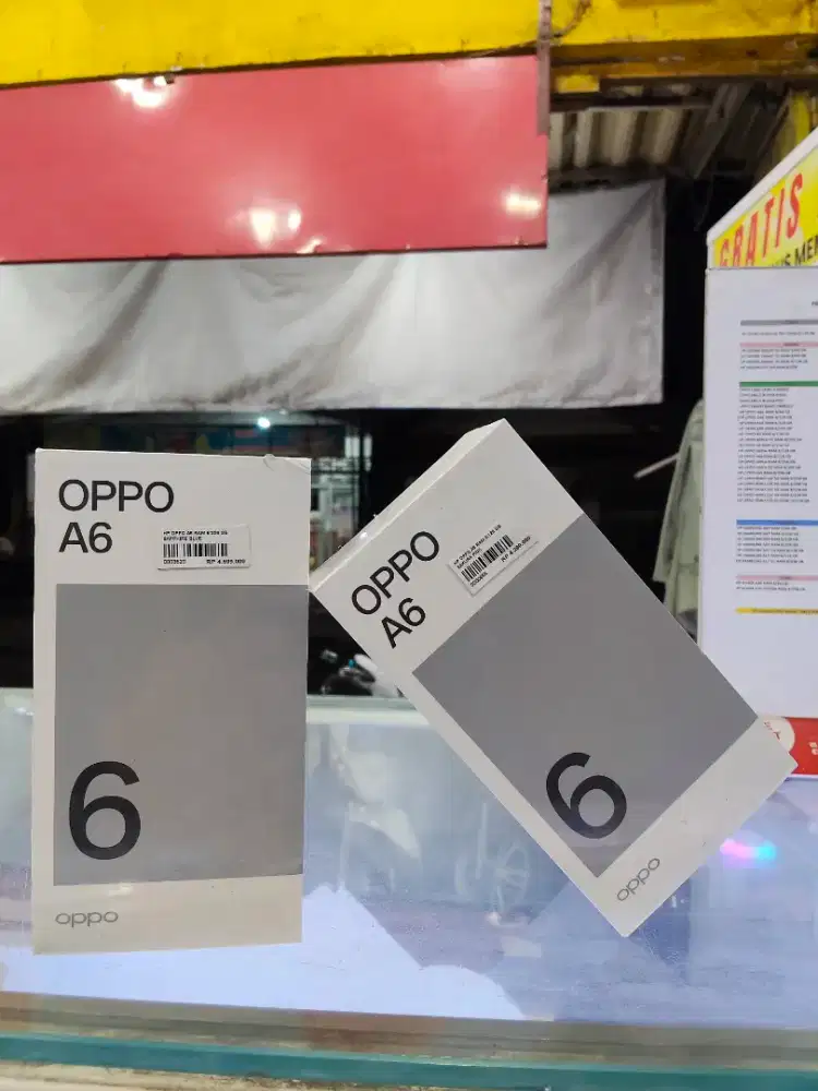 Special promo Oppo A6 6/256 bergaransi Resmi