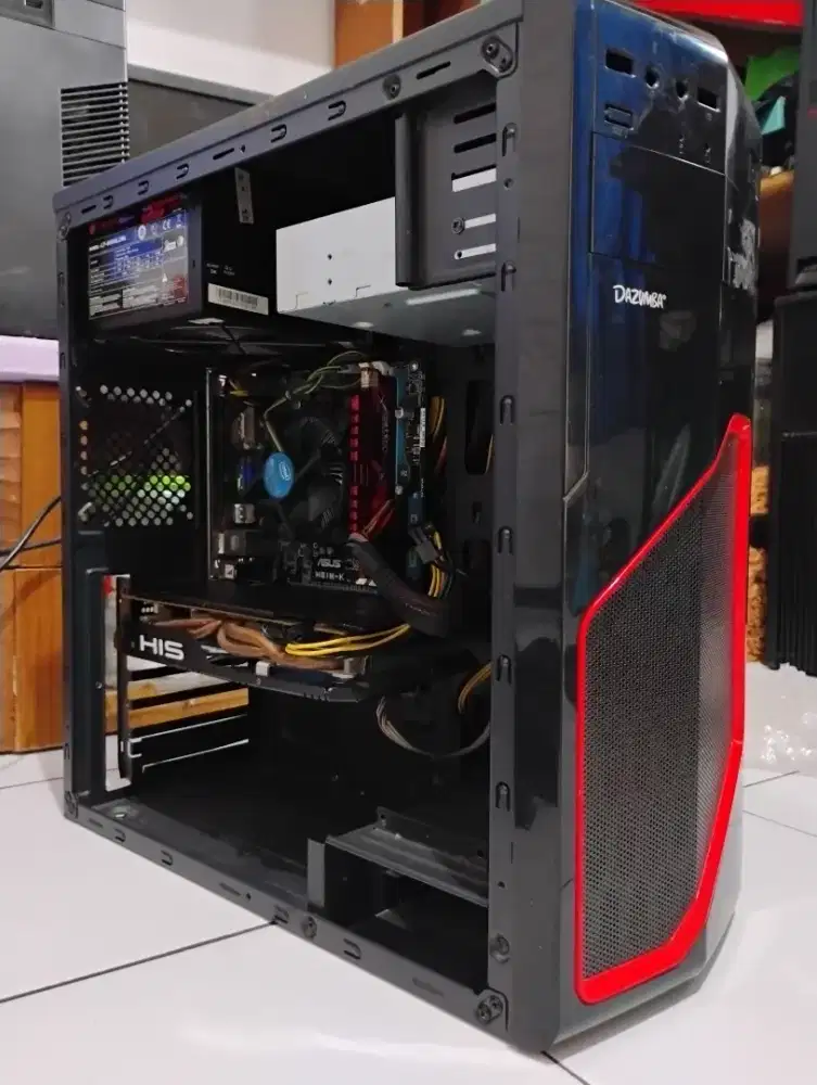 Pc gaming intel core i5 + ram 8gb + vga amd rx580 4gb ddr5 / cpu only