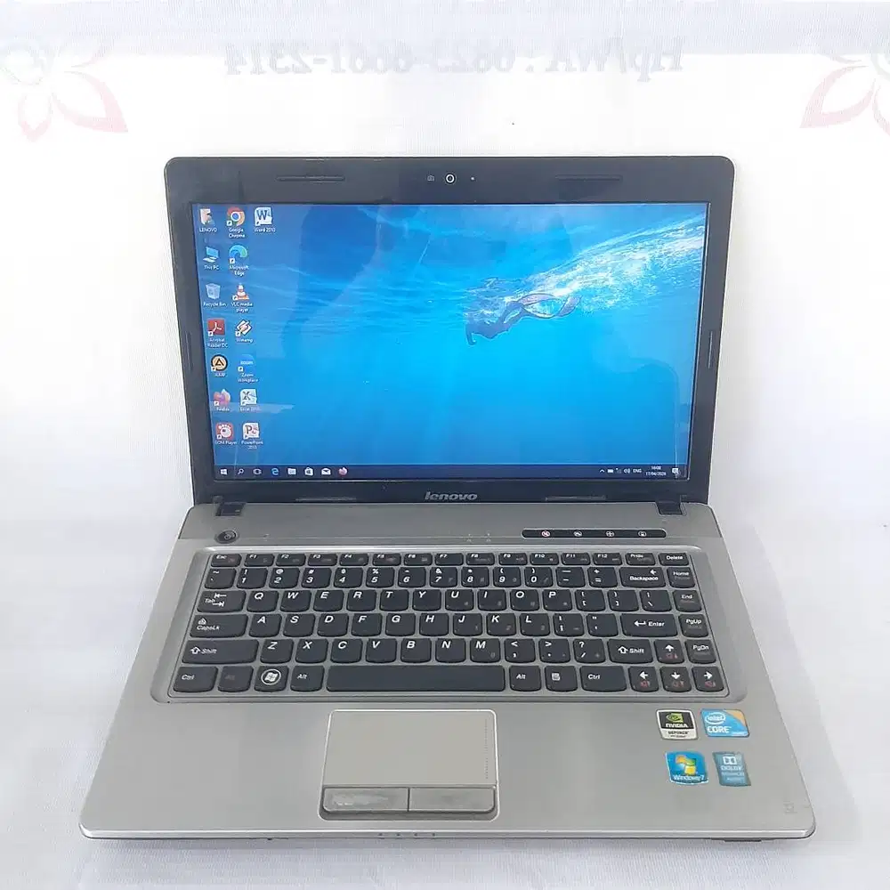 LAPTOP LENOVO IDEPAD Z460 CORE I5-M480 RAM 4GB HDD 320GB VGA NVDIA 1GB