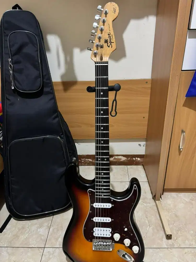 Squier california stratocaster modded