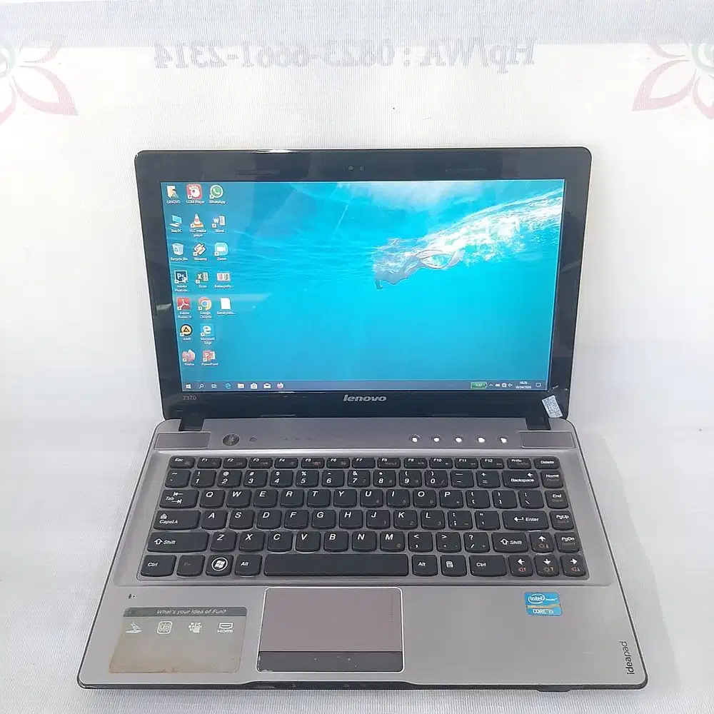 LAPTOP LENOVO IDEAPAD Z370 CORE I5-2430M RAM 4GB HDD 500GB