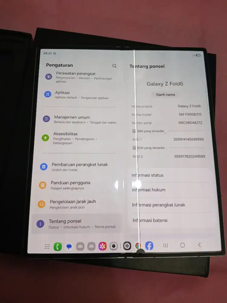 Samsung fold 6 12/512