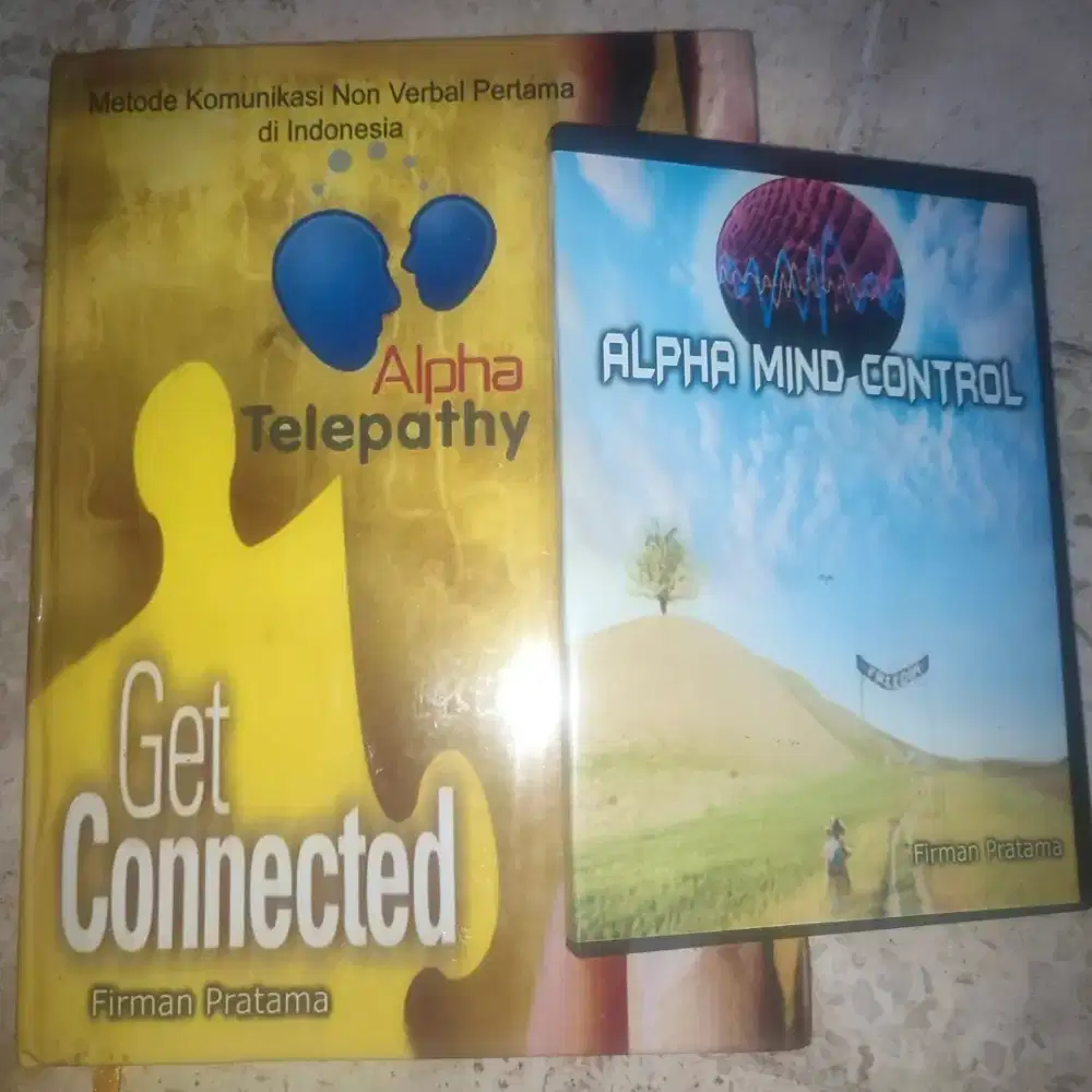 Buku Alpha Telepathy (Firman Pratama) - Bonus CD AMC