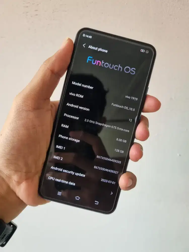 Vivo v19 8/128 fullset