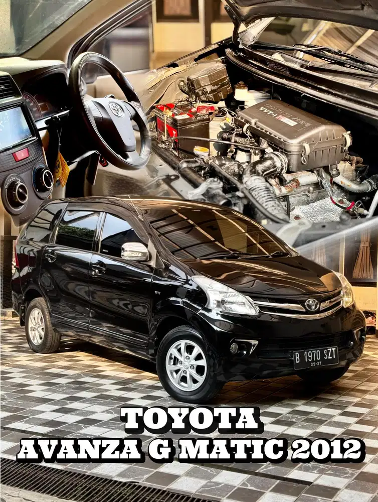 Toyota Avanza G AT Matic 2012 Kondisi Siap Pakai