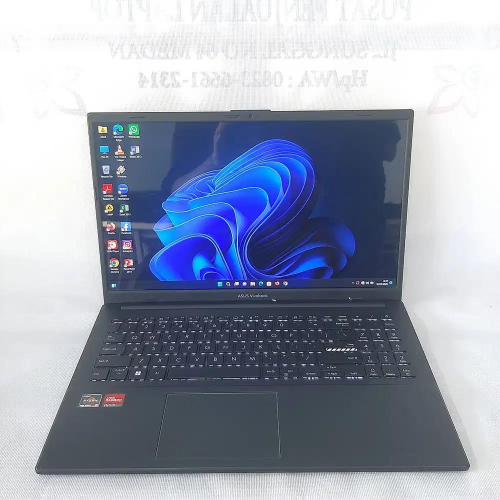 LAYAR OLED ASUS VIVOBOOK GO 15 E1504F AMD RYZEN 5 7520U 16GB NVME 512G