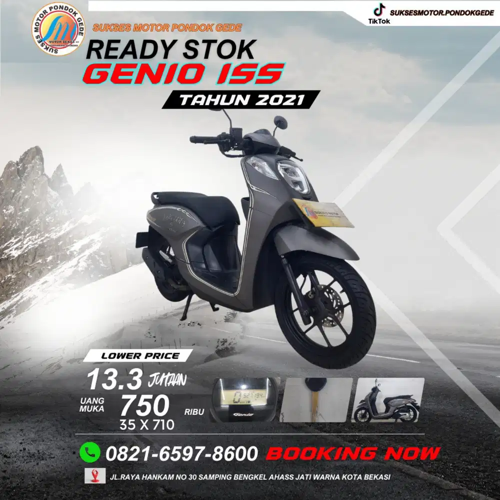 GENIO ISS
TAHUN 2021 KTP DAERAH BISA KREDIT DAN CASH DI SINI