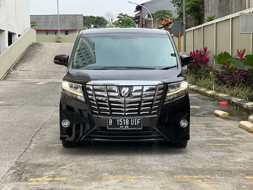Toyota Alphard 2016 Type G 2.4 AT Bensin