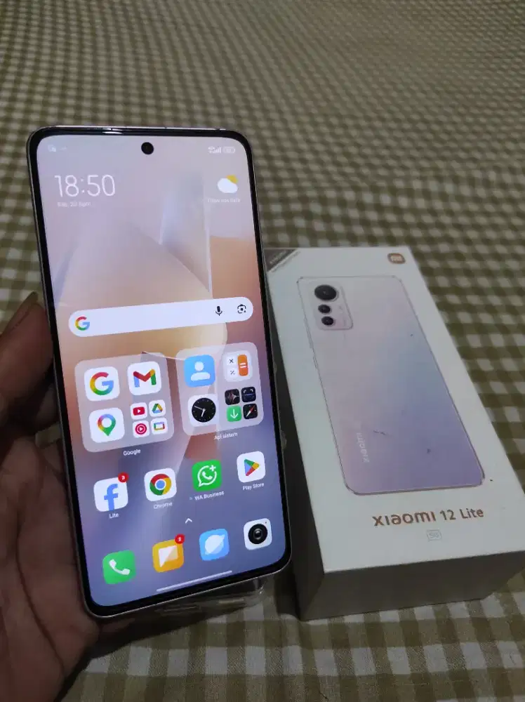 Xiomi 12 Lite 5G Ram 8/256 Fullset