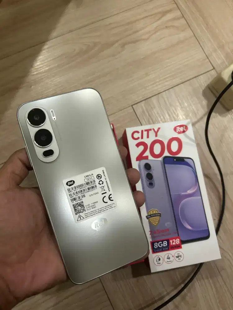 Itel City 200 NFC 8/128gb open dus saja
