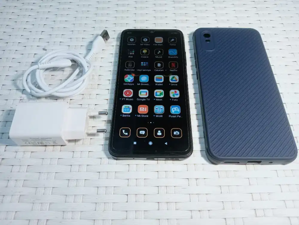 Redmi 9a ram 3/32 4g Lte segel mulus normal akunmi aman