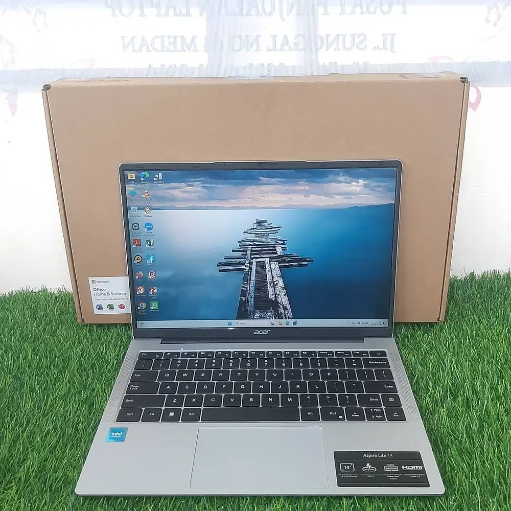 LAPTOP ACER ASPIRE AL14-31P INTEL-N100 RAM 8GB NVME 512GB FULLSETT