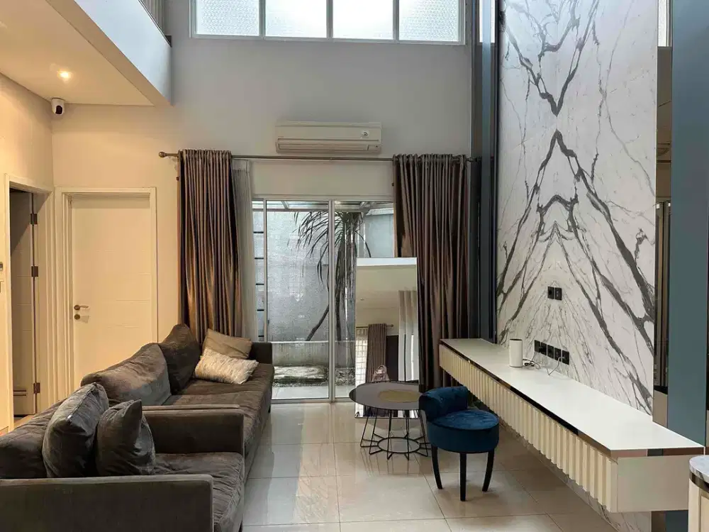 Rumah Cluster Premium 2 Lantai Fully Furnished di Metland Puri Jakarta Barat