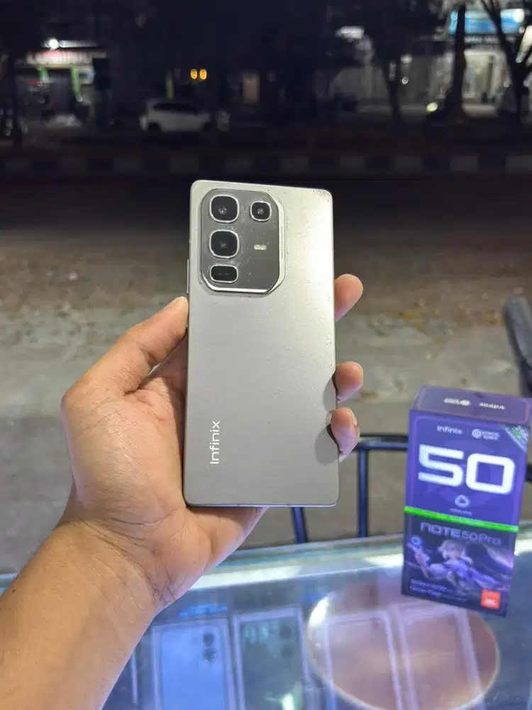 INFINIX NOTE 50 PRO Ram 8/256, Kondisi Mulus, Lengkap, Bergaransi.