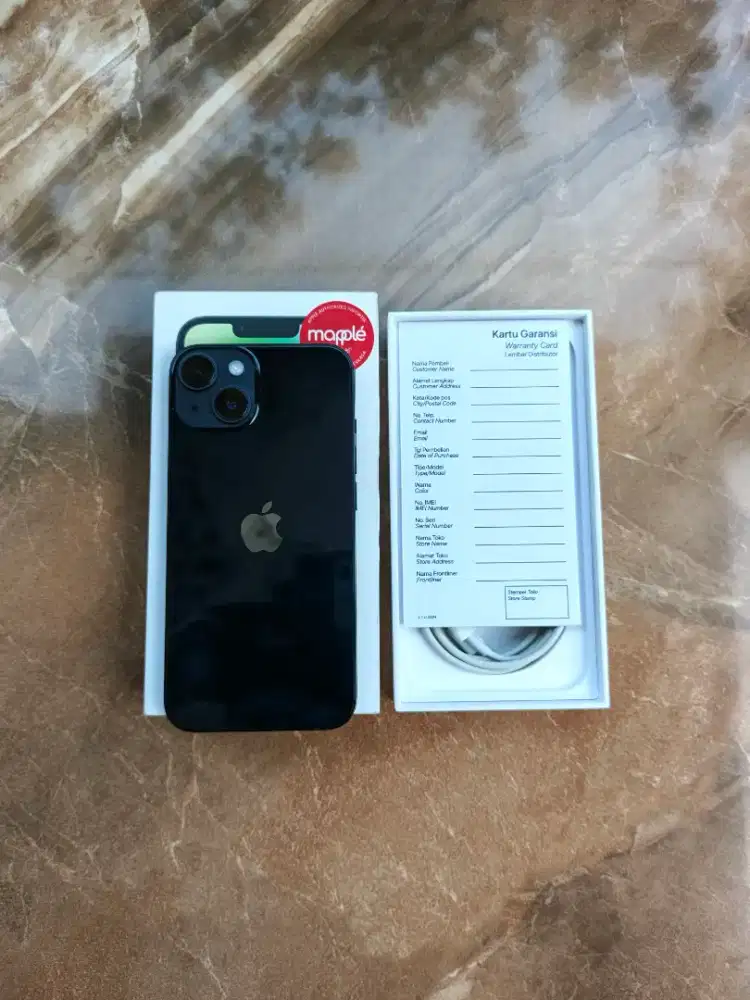 Iphone 14 128gb digimap fullset garansi on