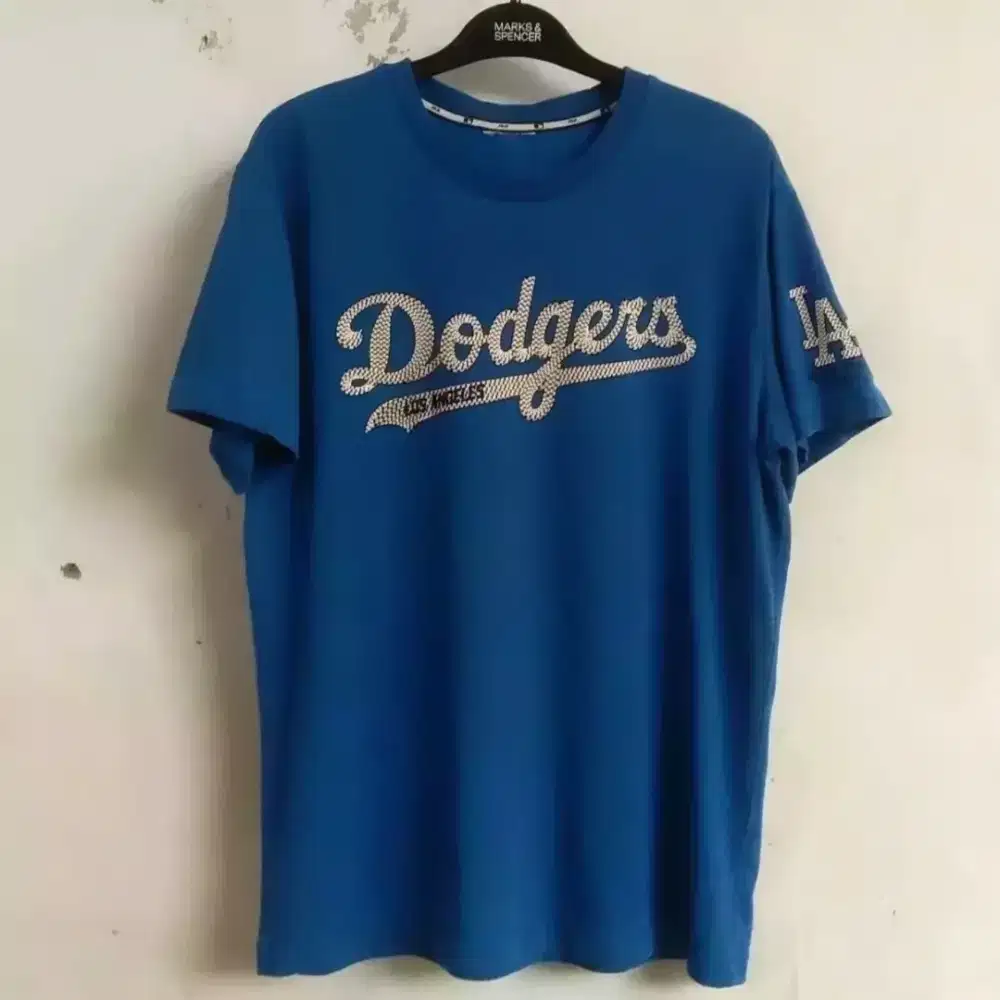 T-shirt mlbee laa d0dgerrs