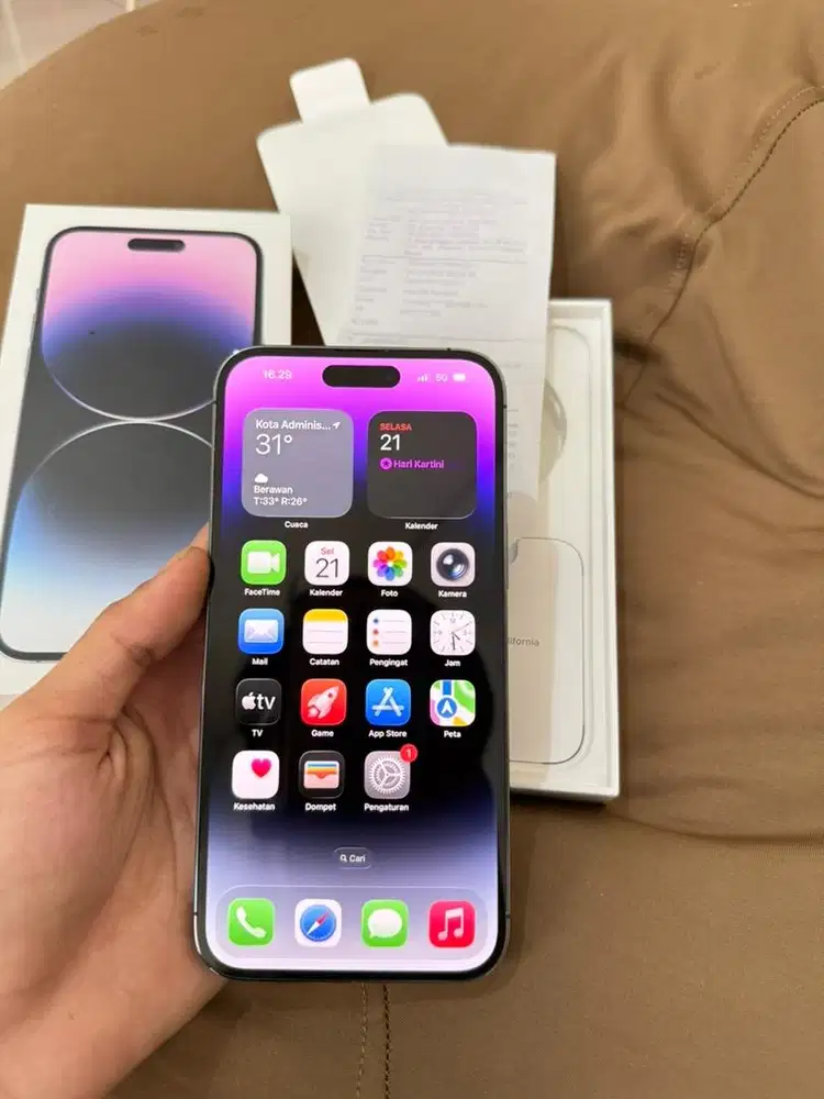 Apple iphone 14 pro max 512 gb ibox resmi