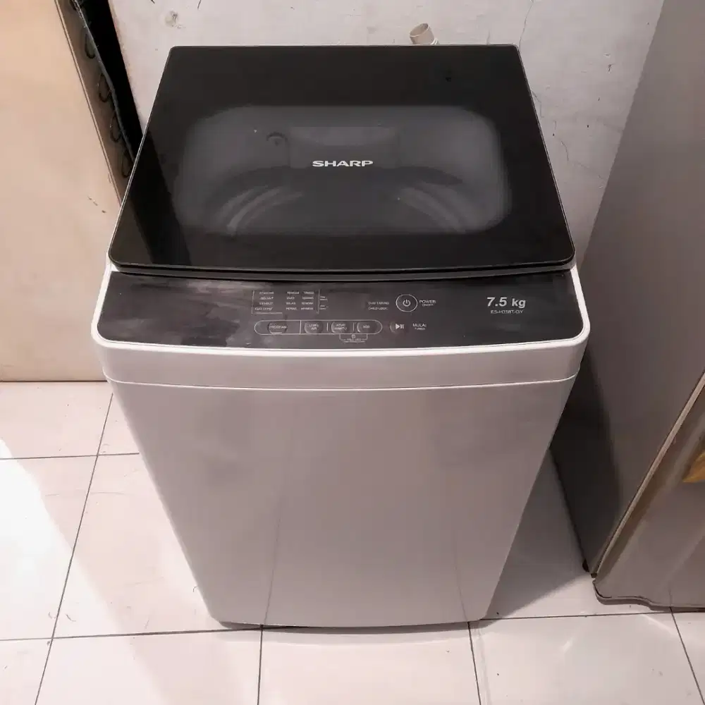 Mesin Cuci Top Loading 7.5 Kg . Second . Orisinil .