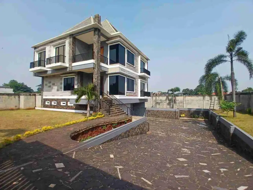 Dijual Rumah Mewah Kavling Pertamina Harjamukti Cibubur Dekat MRT Kolam Renang, Siap Huni!