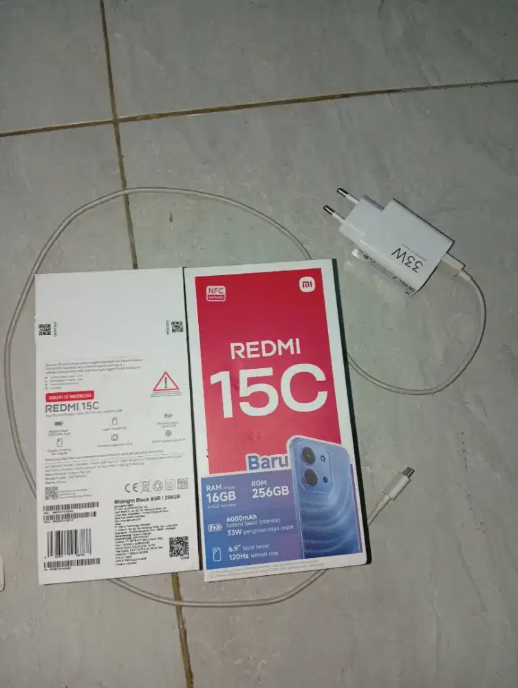 *HP REDMI 15C 8+8 256*