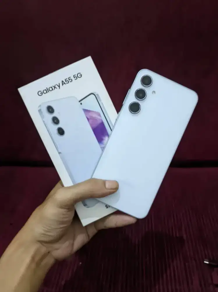 SAMSUNG A55 5G RAM 8/256 GB MULUS LIKE NEW