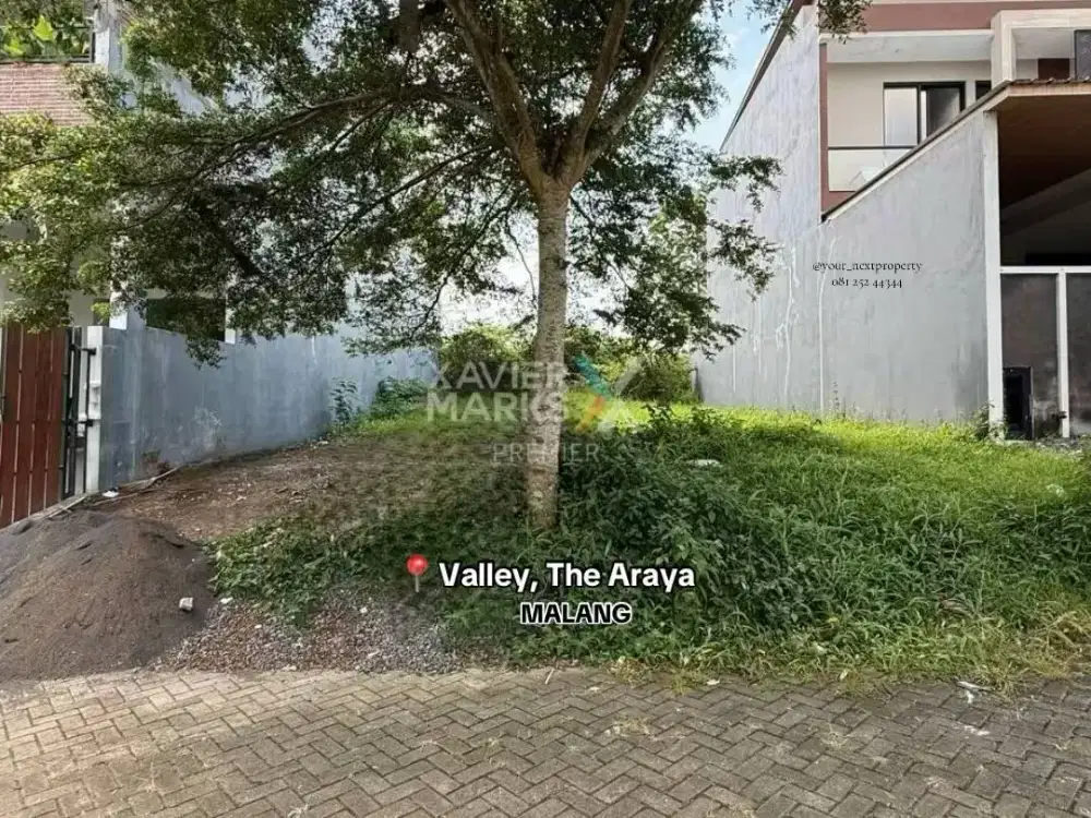 Tanah Kavling Siap Bangun Di Cluster Valley The Araya Malang