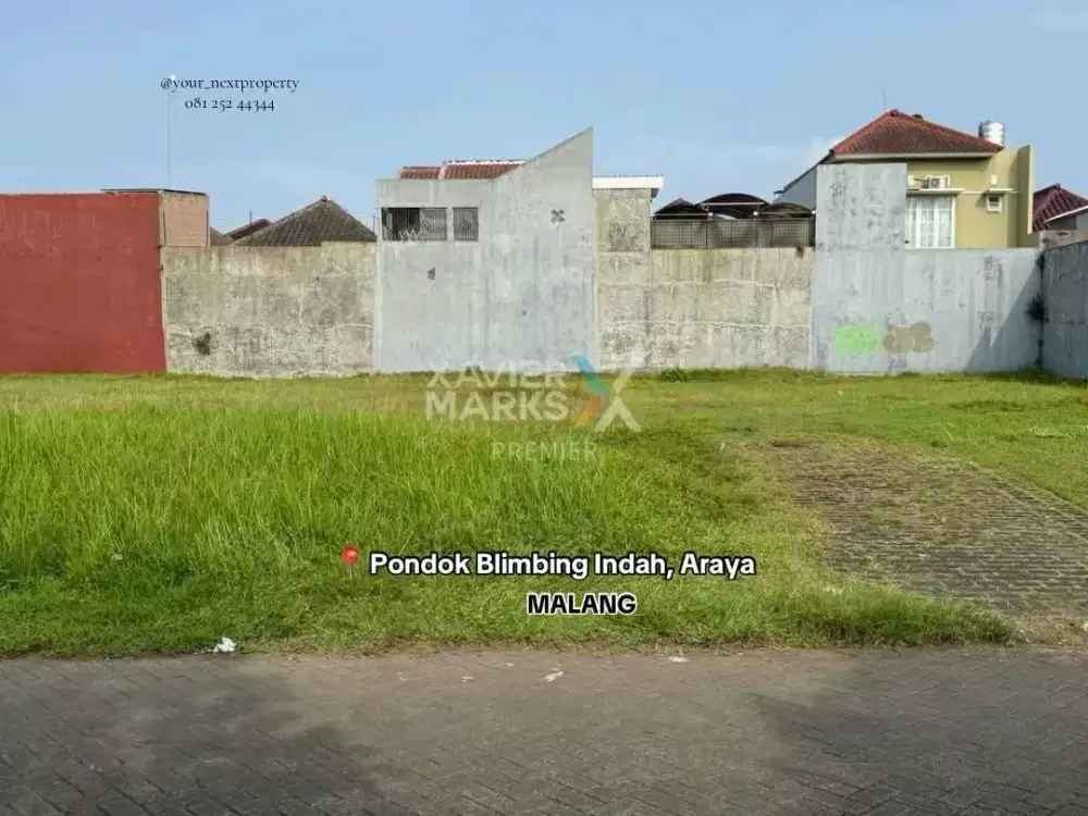 Tanah Kavling Lokasi Strategis Di Lingkar Blimbing Indah Araya Kota Malang