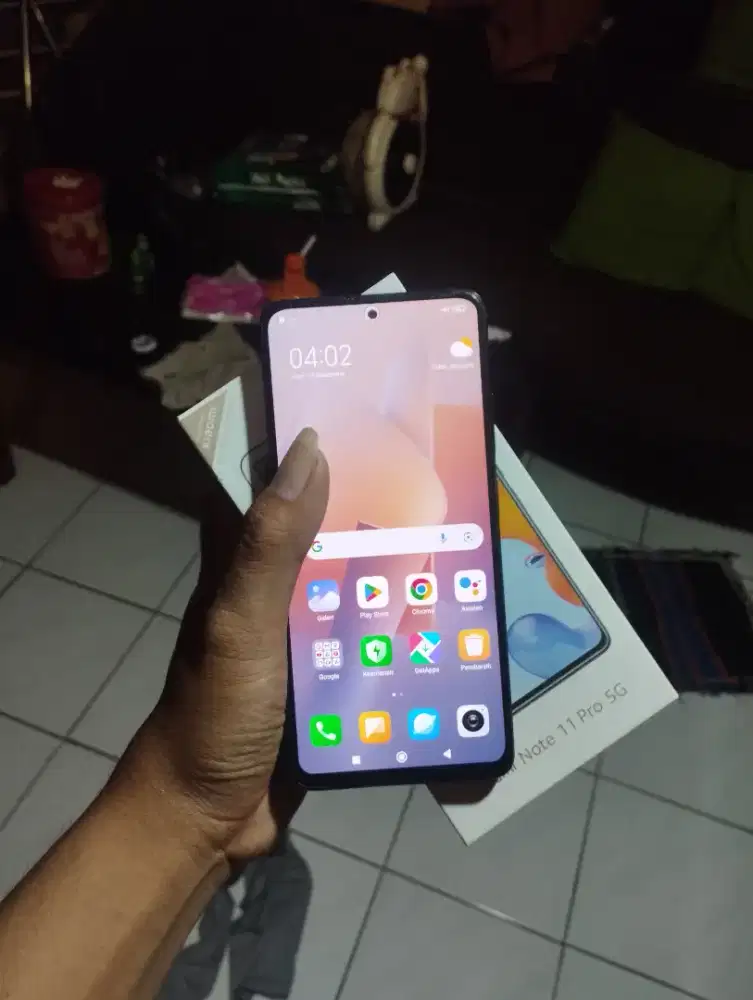 FULLSET XIAOMI REDMI NOTE 11 PRO 5G 8/128 SUPER DUPER MULUSS