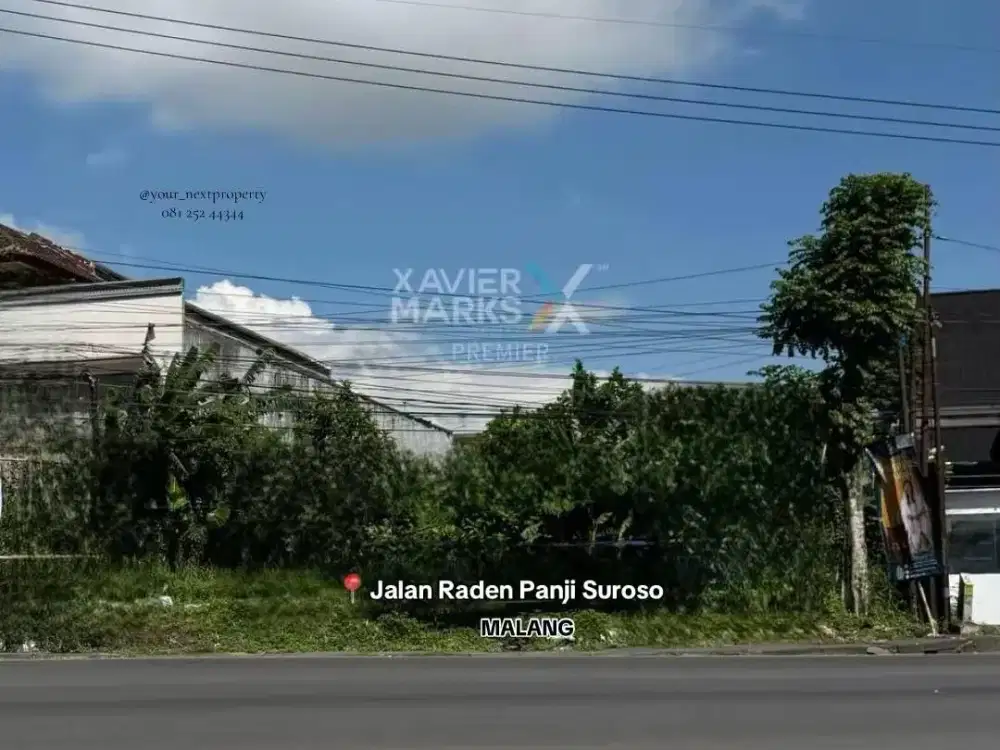 Lahan Strategis Di Poros Jalan Raden Panji Suroso, Blimbing Kota Malang