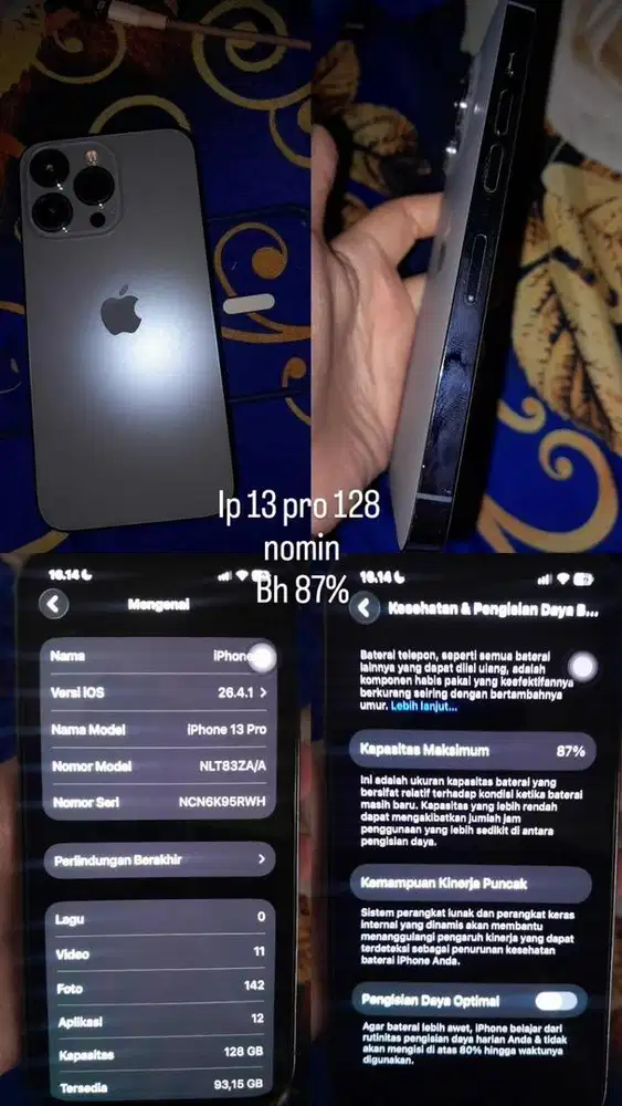 iphone 13 pro 128 gb grey