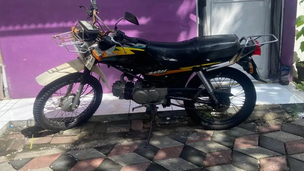 Honda Win 97 Eks Perhutani - Surat Komplit Faktur Tembus - Plat L