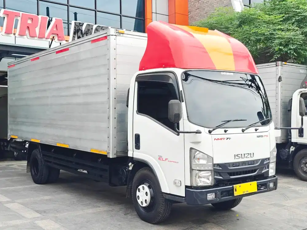 Euro2 Solar Isuzu ELF NMR71 Long 2021 Box Alminium Diesel 4.6 6rd FE74