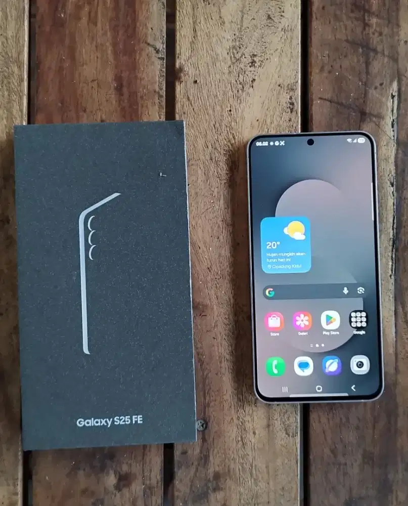Samsung S25 FE Fullset Mulus Like New 1 Minggu Pakai – Garansi Aktif