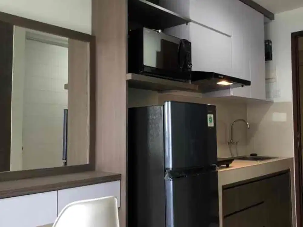 disewakan apartemen springwood serpong studio furnish