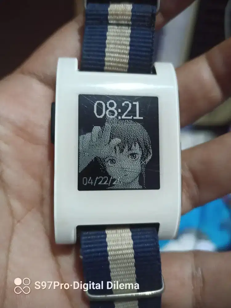 Jam digital pebble