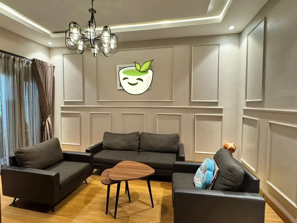 Sofa celini ( 3 seater, 1 seater, 1 seater, 2 meja )