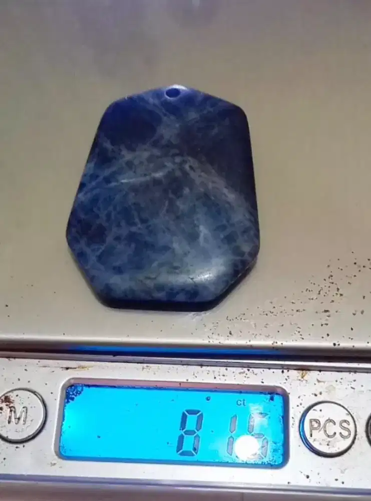 Murah Blue safir liontin