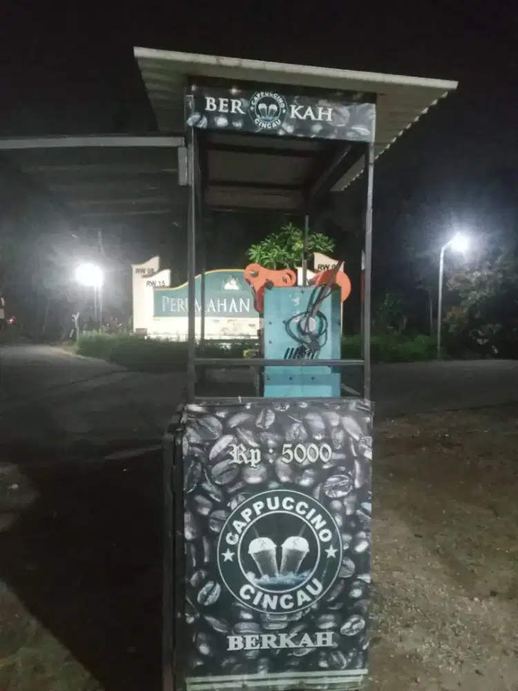 gerobak bekas es cincau