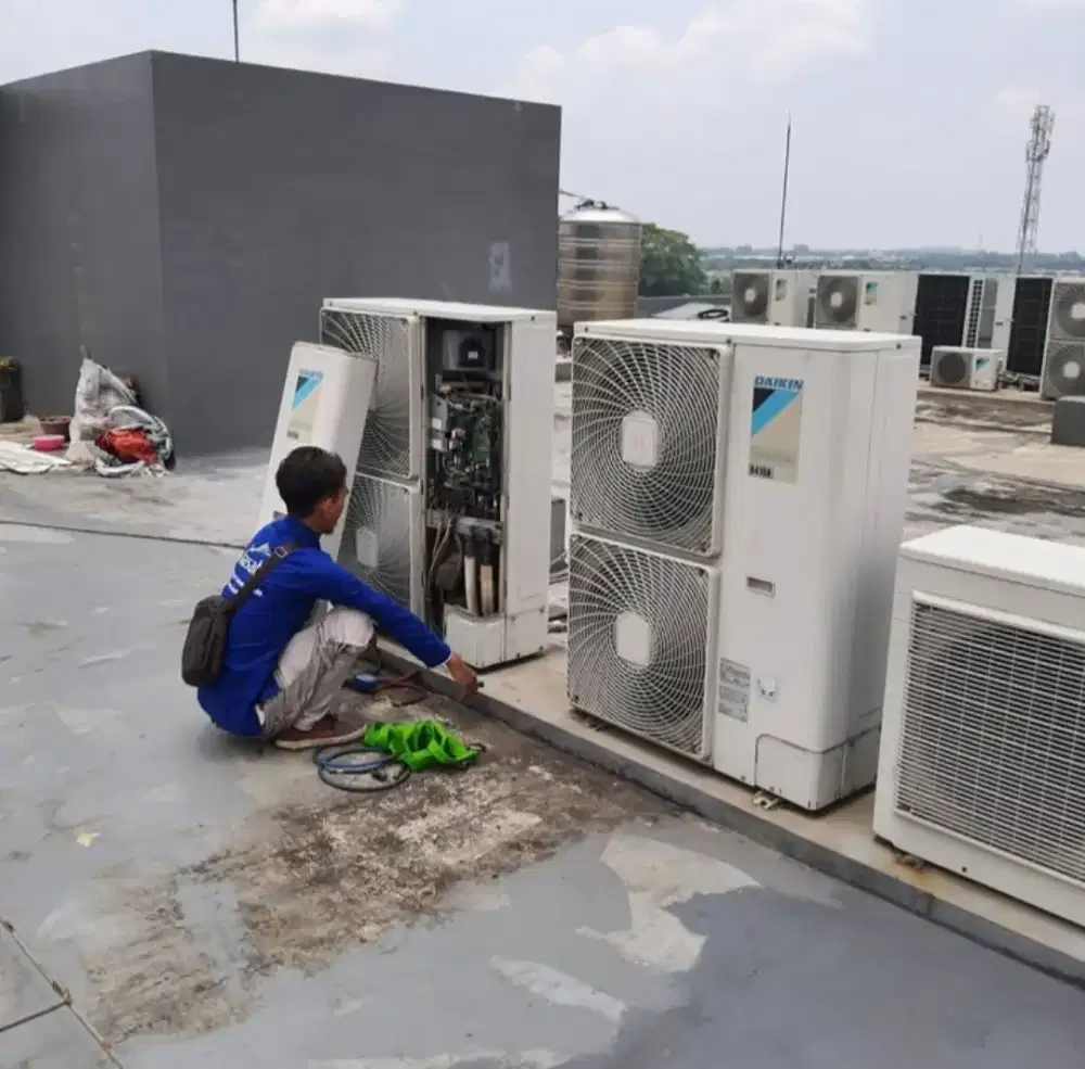 Jasa pasang AC perbaikan kulkas mesin cuci pompa air