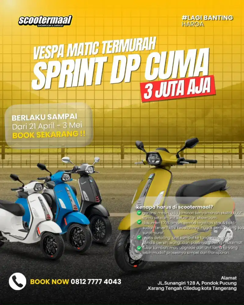 PIAGGIO VESPA SPRINT 2020