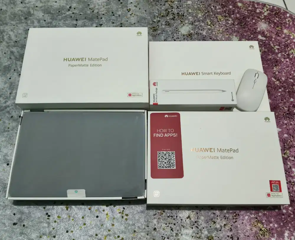 Huawei Matepad 11.5 Papermatte 8/256 KEYBOARD PEN MOUSE Siap Pakai